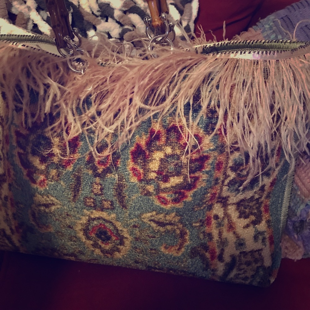 Original 1 of a kind hand stitched Purse